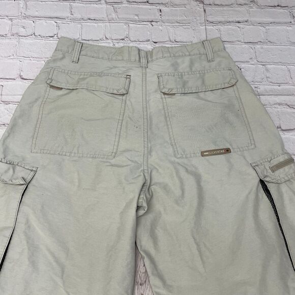 Vintage Levi's Silvertab Cargo Shorts Men Size 30 90s Y2K B331 -9 - Picture 16 of 16